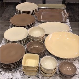 Costa Nova 37 piece stoneware